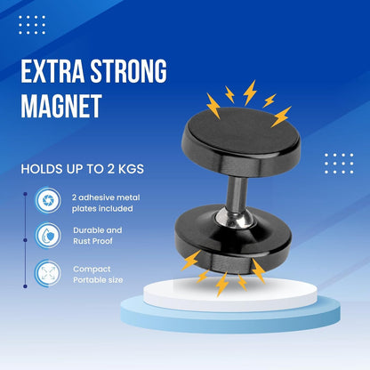 360 degree Phone Holder Both Side Magnetic Kit for Content Shooting